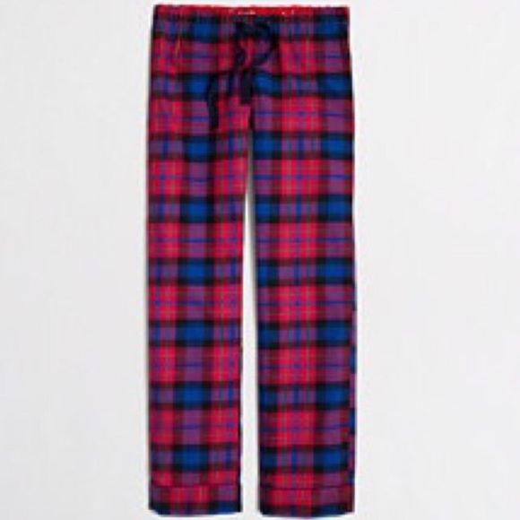 SALE❤️J. Crew Plaid Sleep Pants S - Picture 2 of 3